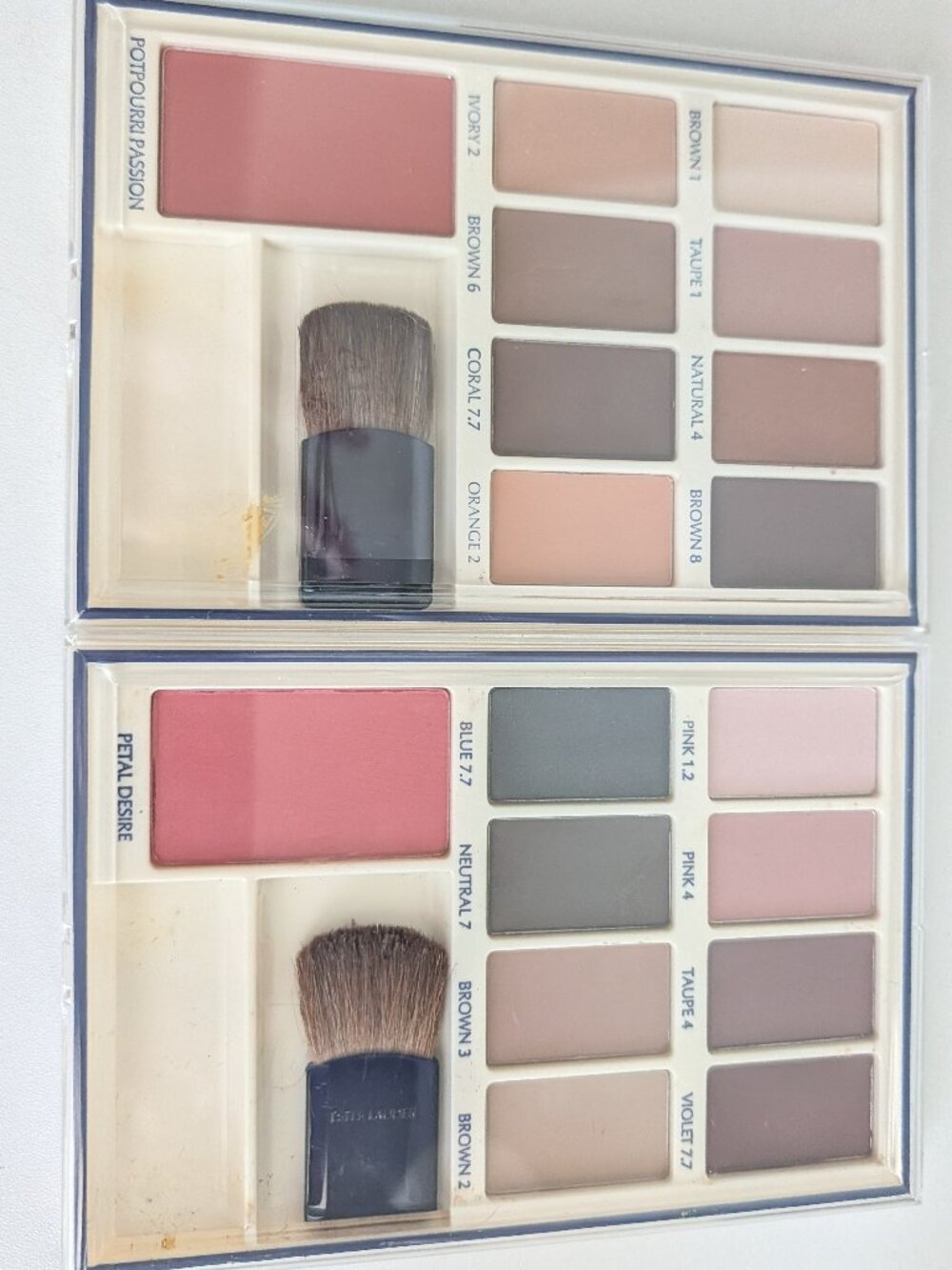 VTG ESTEE LAUDER Potpourri Passion Blush Cheekcolor With 8 EyeShadows Lot